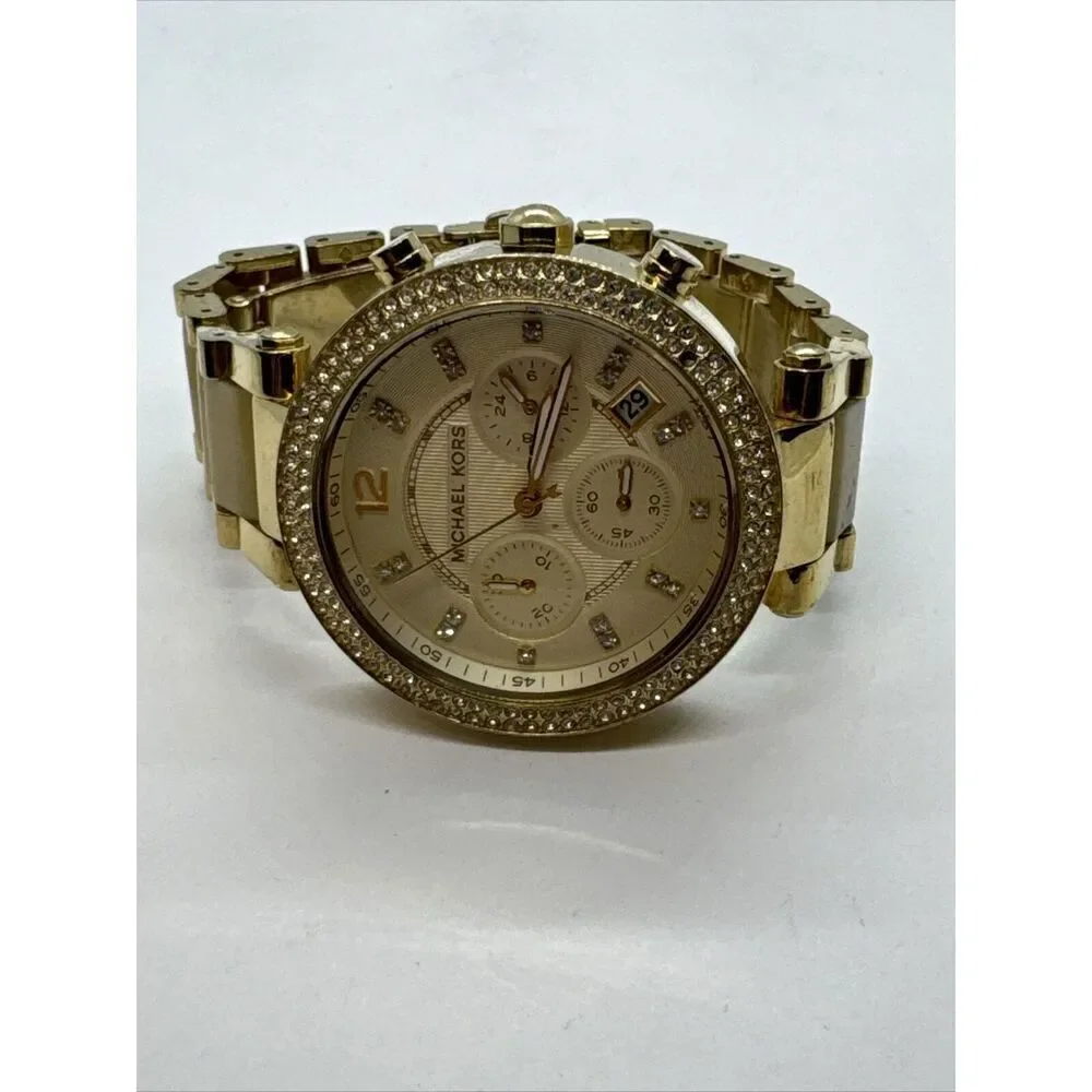 Michael Kors MK5632 Women's Gold Tone Analog Dial Quartz Wrist Watch JNA372